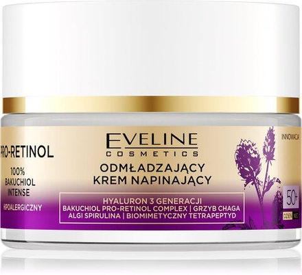 Eveline Cosmetics Pro-Retinol 100% Bakuchiol Intense - укрепляющий дневной крем против морщин 50+ /   50  ml  / GTIN 5903416025948