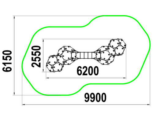 Фигура для лазания Каньон МФ-1.158