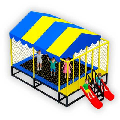 Батутные арены с крышей