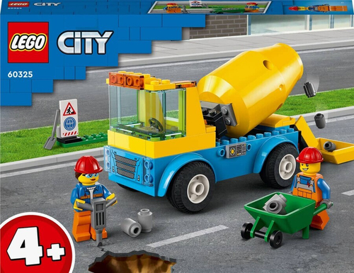 Конструктор LEGO City 60325 Бетономешалка