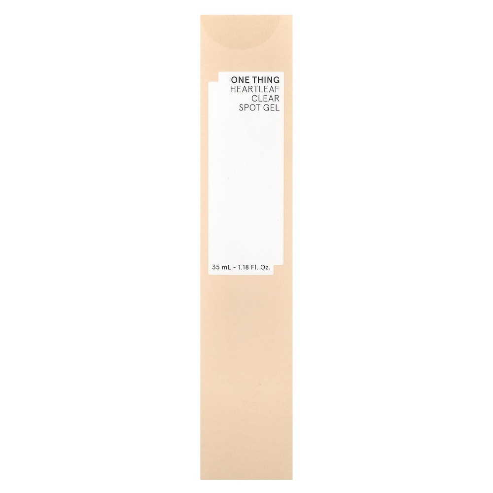 One Thing, Heartleaf Clear Spot Gel, 35 мл (1,18 жидк. Унции)