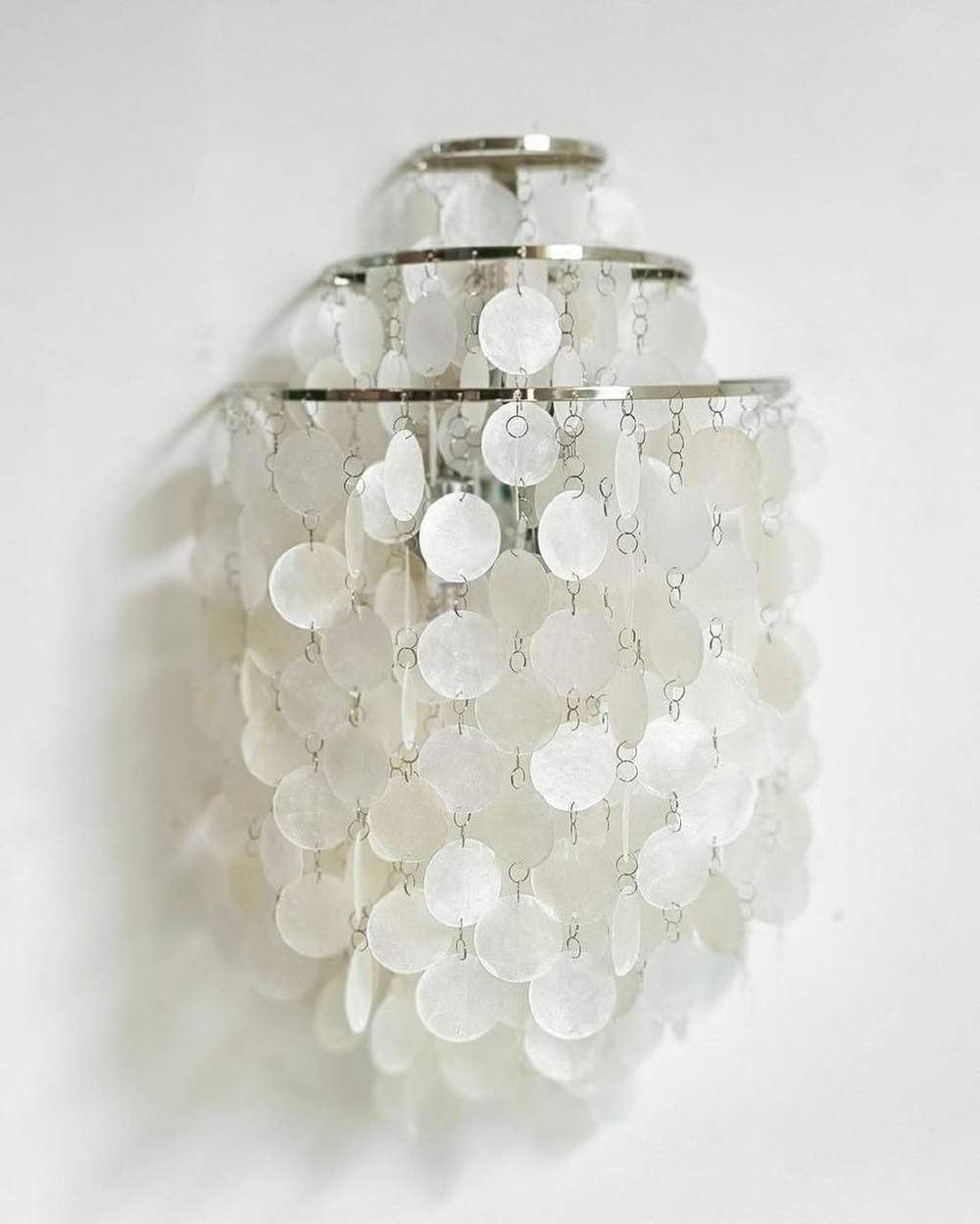 Настенное бра в виде ракушек в балийском стиле