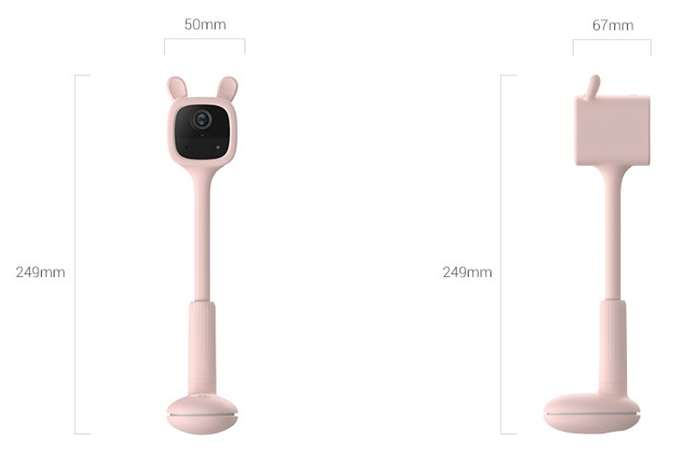 CS-BM1 (2Mp, 2.8mm) радионяня (розовый заяц)