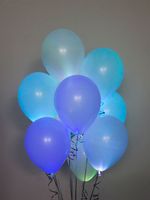 Подсветка в шар Разноцветная (мигающая), 10 шт.