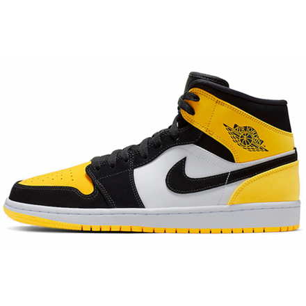 Кроссовки Air Jordan 1 Mid SE Yellow Toe