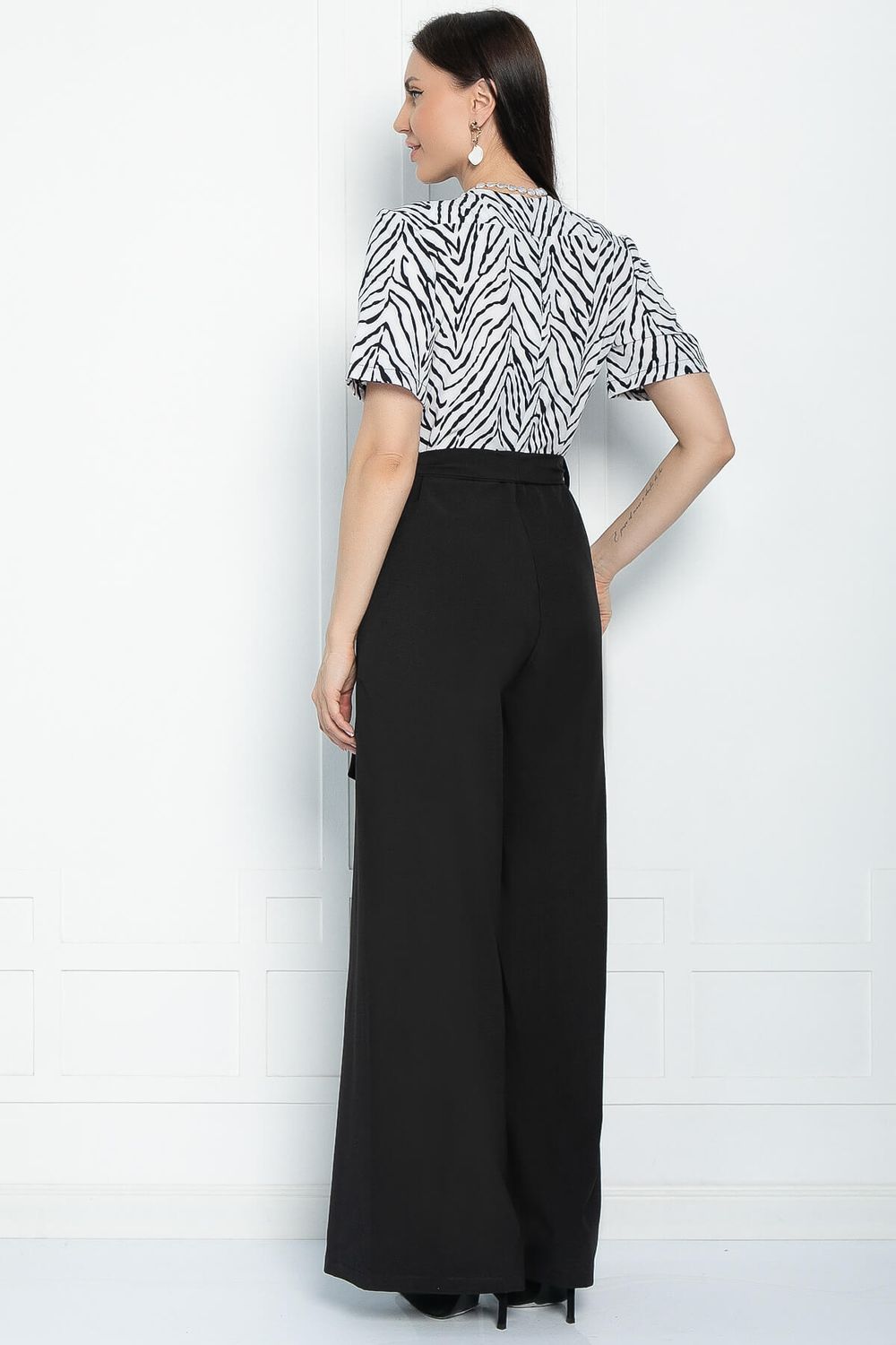 Комбинезон Мой успех (черно-белый) К11278 LT Collection