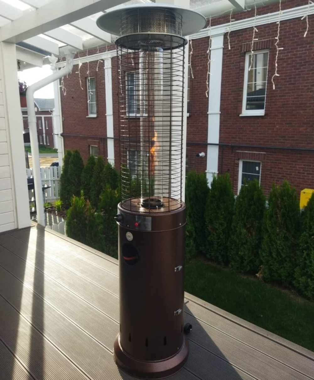 Уличный газовый обогреватель WWT 13D pro Brown mini 1.87 м + Чехол