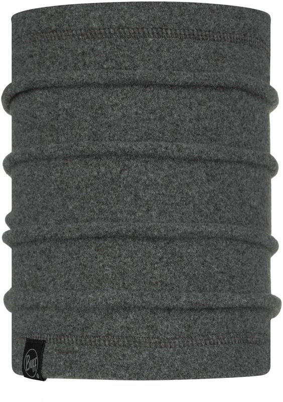 Шарф-труба флисовый детский Buff Neckwarmer Polar Solid Grey Htr Фото 1