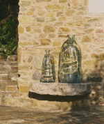 Brenna Ваза из 100 % переработанного прозрачного стекла 51 см