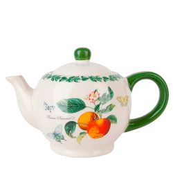 Чайник " " 23х14х14,5см v=980мл (керамика) (подарочная упаковка)