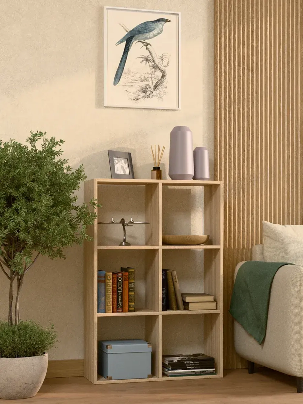 Стеллаж "ШЕЛФ" для книг и игрушек.