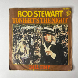 Винтажная виниловая пластинка 7 дюймов (маленькая пластинка) Rod Stewart Tonight's The Night (Германия 1976)