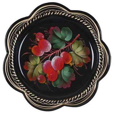 Zhostovo metal tray A1D070425301