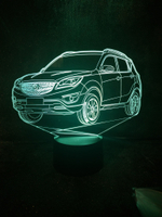 3Д-Светильник "Автомобиль Changan"