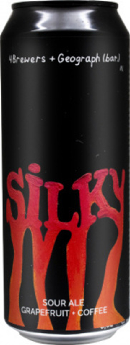 Пиво Четыре Пивовара Силки / 4 Brewers Silky 0.5 - банка