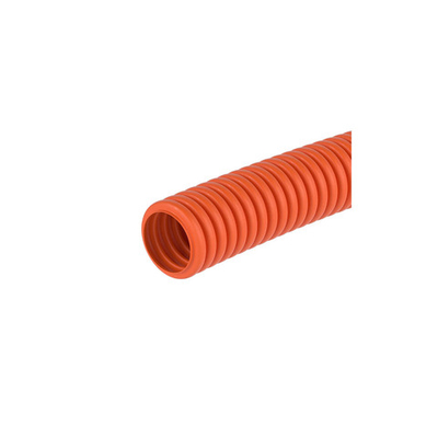 70940 труба ПНД легкая гофр. 40мм. без протяжки 20м. оранж. DKC