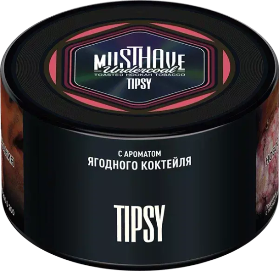 Табак для кальяна Must Have Undercoal 25г Tipsy (Ягодный Коктейль)