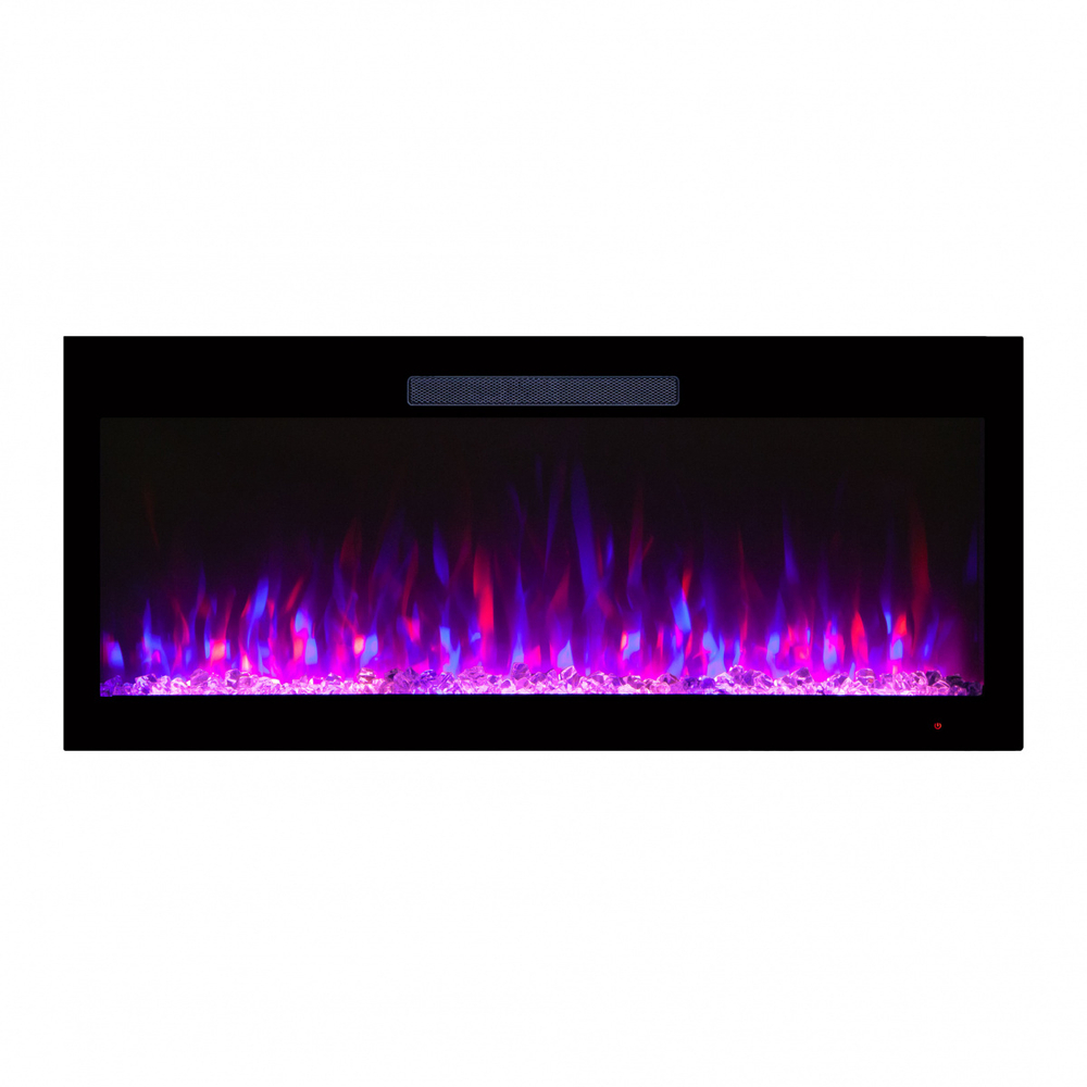 Электроочаг RealFlame Diamond 42, с муляжом дров и кристаллами