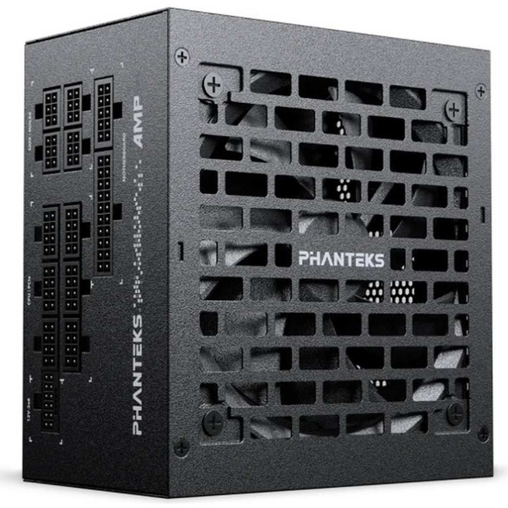 Блок питания PHANTEKS AMP 1200W AMP GH Black, модульный, 16 Pin PCIe 5.0, 80 PLUS Platinum (PH-P1200GR_BK01)