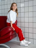 Штаны детские спортивные красные