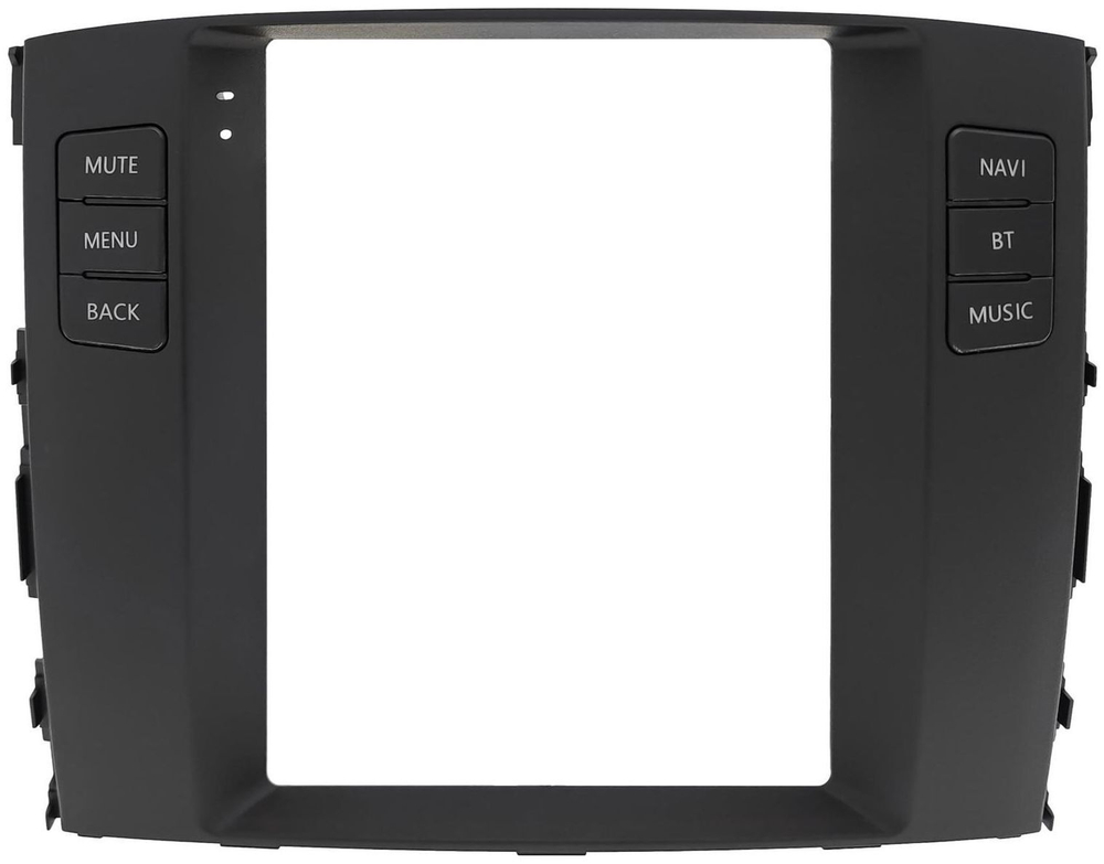 Магнитола для Mitsubishi Pajero 4 2006-2011 (с Rockford, без навигации) - Teyes TPRO 2 монитор 9.7" в стиле "Тесла" на Android 10, 4G SIM-слот