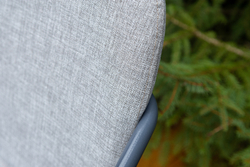 "Марокко" кофейный комплект из алюминия, цвет темно-серый