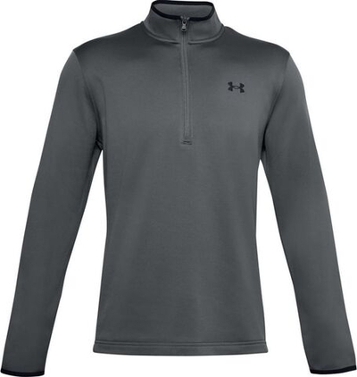 Куртка теннисная Under Armour Men's Armour Fleece 1/2 Zip - Gray