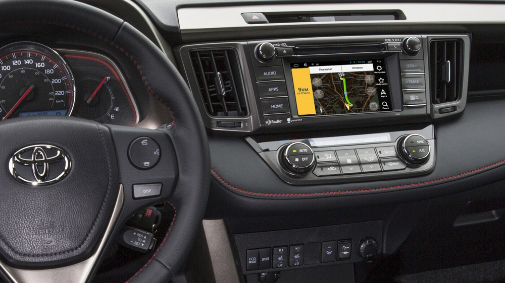 Мультимедиа блок для Toyota RAV4 XA40 2012-2019 (поддержка кругового обзора) - Radiola RDL-01 на Android 10, 8-ЯДЕР и 4ГБ-64ГБ