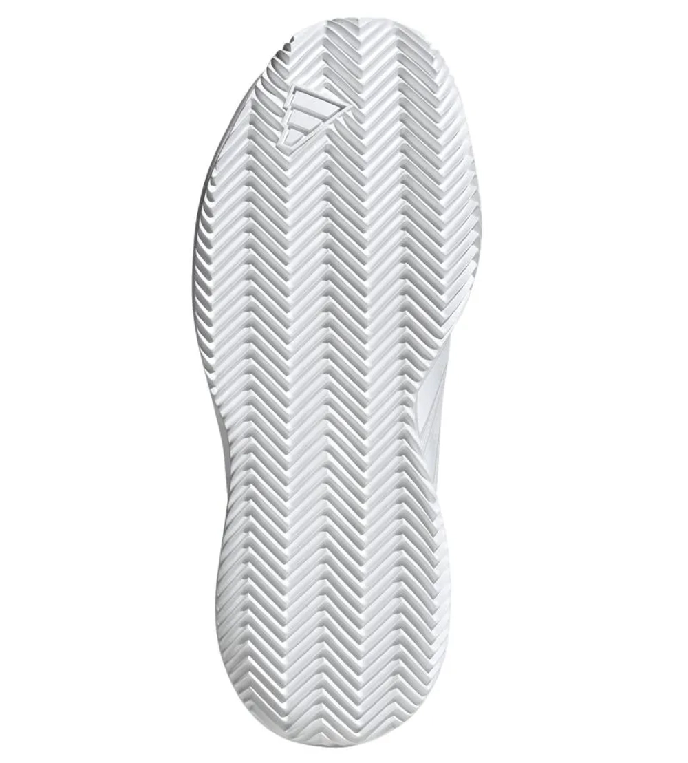 Женские Кроссовки теннисные Adidas Avaflash 2 - cloud white/cloud white/silver metallic
