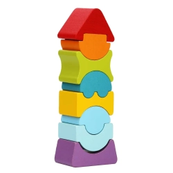 CUBIKA Игрушка логическая БАШНЯ 8 дет.