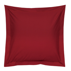 Наволочка 50х73 Blanc des Vosges Uni Rouge Франция