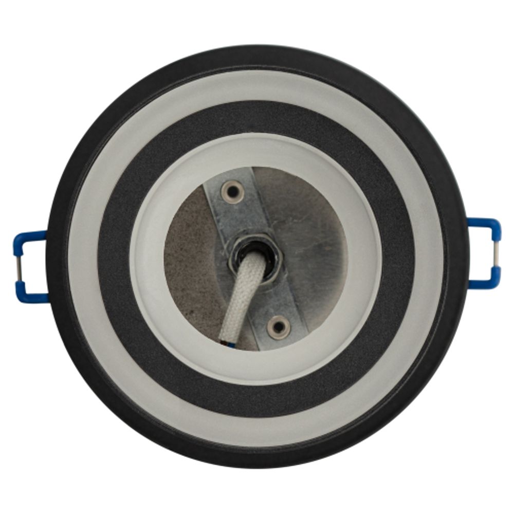 Встраиваемый светильник под лампу GX53 ЭРА DK114 BK черный