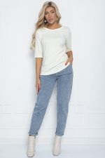 Блуза Лиза (молочная) Б11375 LT Collection