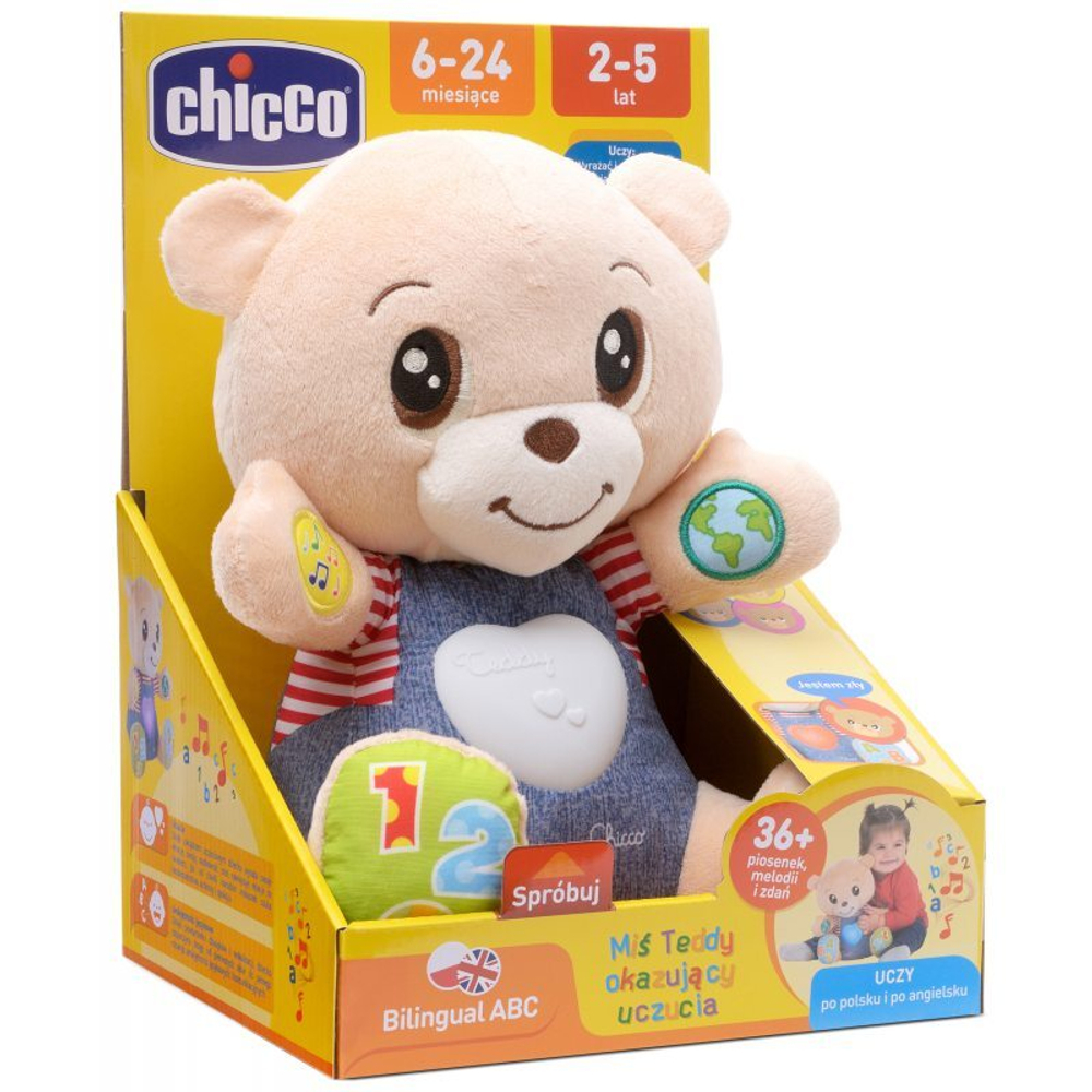 Chicco - Говорящий Мишка Teddy Emotion 2 в 1 вер. PL/EN 79470