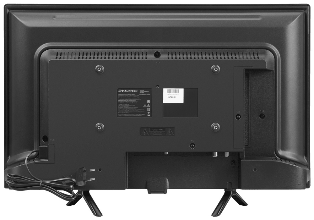 Телевизор MAUNFELD 24" Телевизор MLT24H01, HD 53 см черный