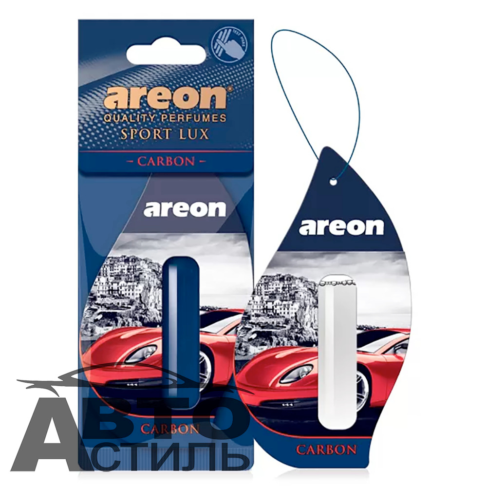 Ароматизатор гелевый AREON -КОЛБА  СПОРТ ЛЮКС КАРБОН