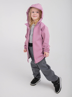 Куртка из софтшелла "Пыльная роза"