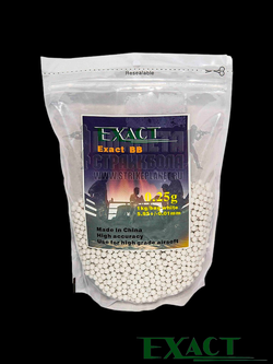 Шары Exact 0,25 g (белые, 4000 шт, 1кг, пакет)