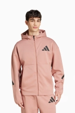 Кофта adidas Z.N.E. Full-Zip - оранжевый