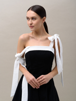 Обруч "Two pearls" Gold