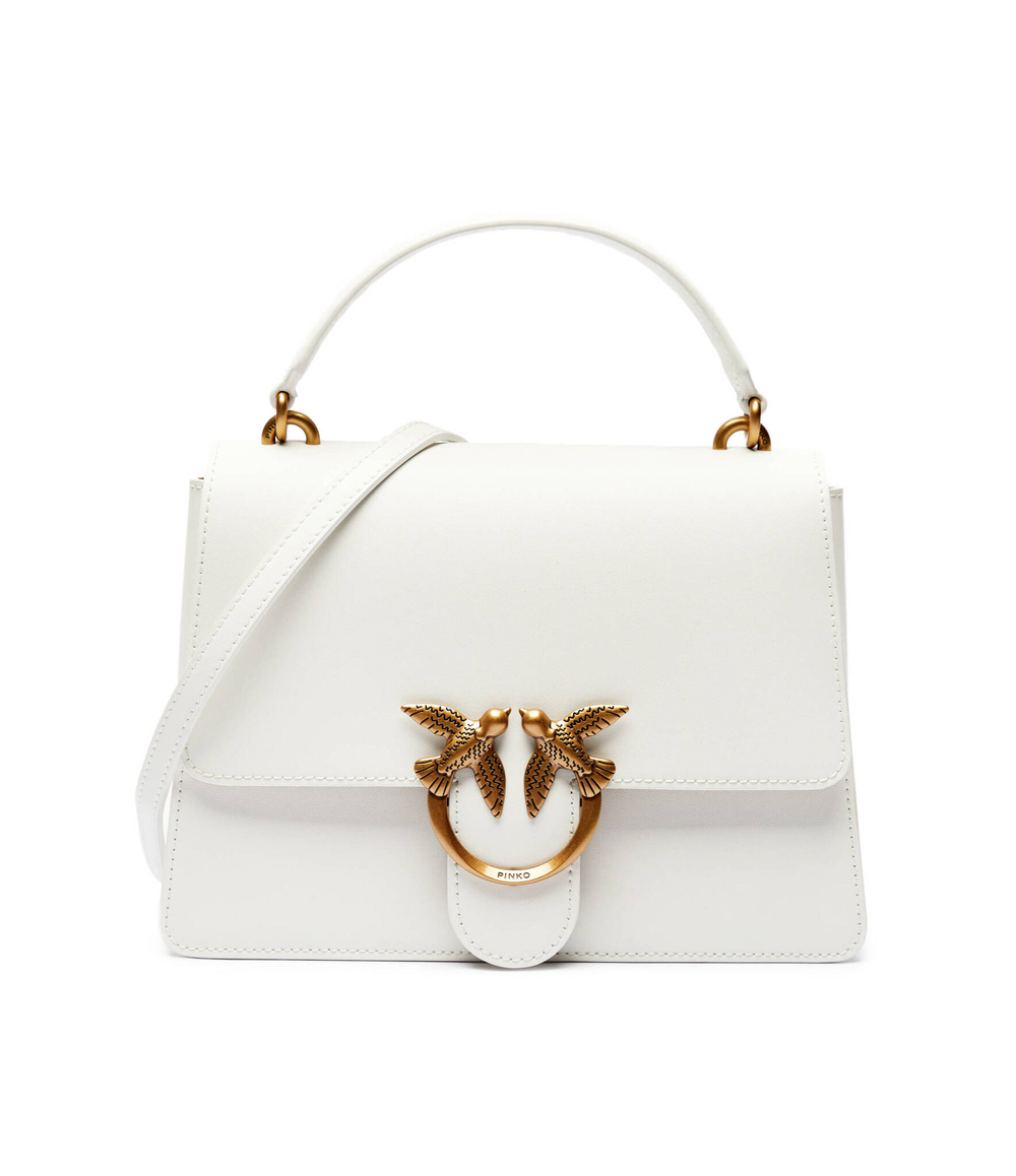 Кожаный Kuferek LOVE ONE Pinko - белый(100066 A0F1)