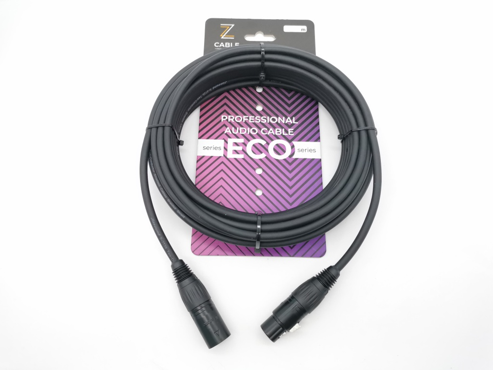 ZZcable E2-XLR-M-F-2000-0 Кабель микрофонный 20м. Разъемы: XLR mail &lt; - &gt; femail XLR.