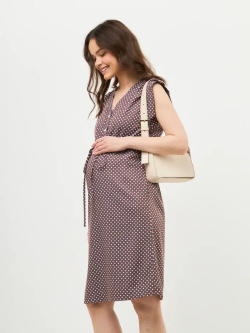 Платье-рубашка "Горсия" для беременных и кормящих мам