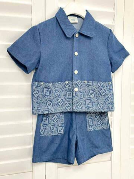 Детский костюм с шортами FENDI