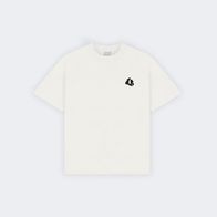 Футболка UNIFORM Heavy Bubble Blur, молочный/черный