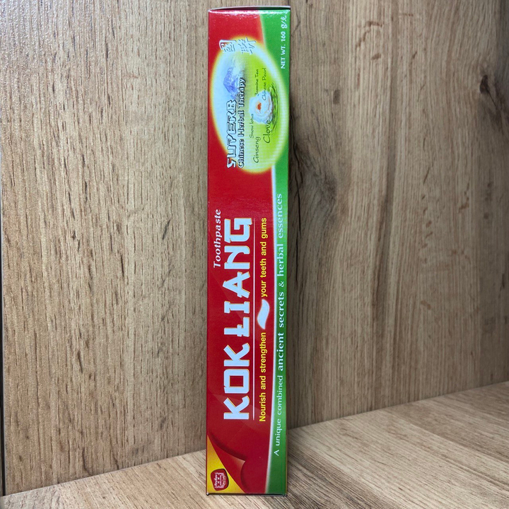 Зубная паста Kokliang органическая с травяными экстрактами Superb Chinese Herbal Therapy 160 г