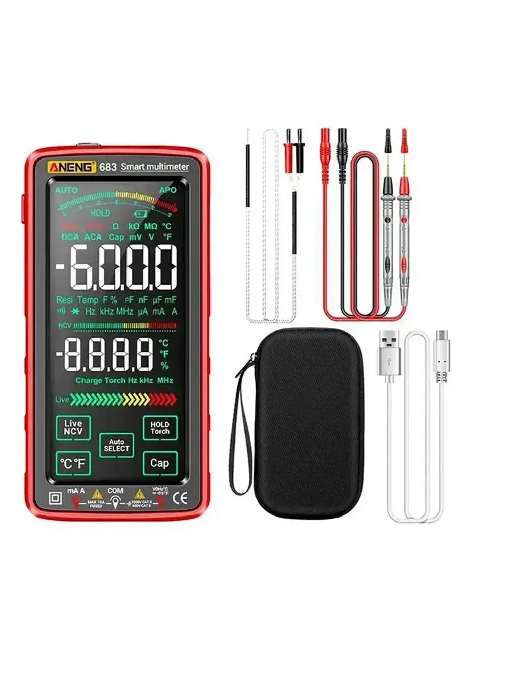 Мультиметр цифровой Aneng 683
