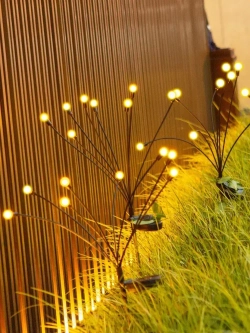 Светильник уличный садовый на солнечной батарее, фонарики садовые на солнечных батареях