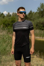 Шорты KV+ ARENA stretch, black, мужские, 21S04.1