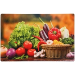 Салфетка на стол 42*27см в наборе 4шт «Овощная корзинка»